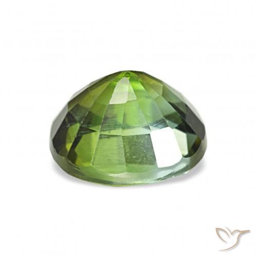 Turmalina Verde médio Natural 1.44ct, Almofada, VS