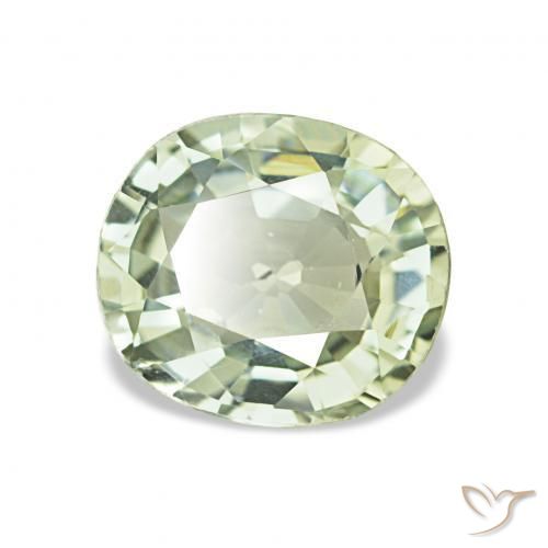 Turmalina Verde médio Natural 1.41ct, Almofada, VS