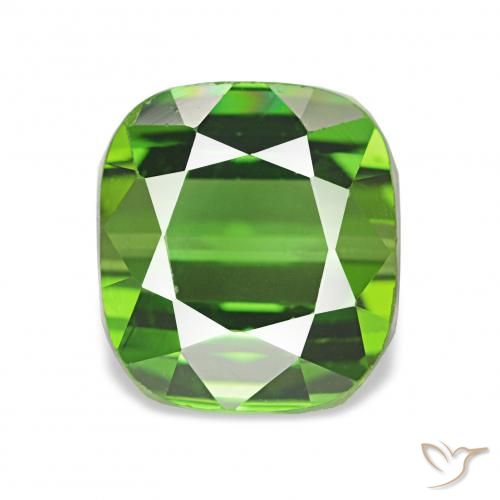2.31ct verde escuro Turmalina, Almofada, VVS