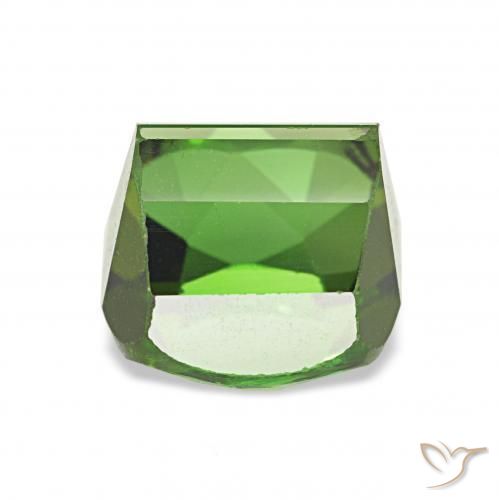 Turmalina verde escuro Natural 2.31ct, Almofada, VVS