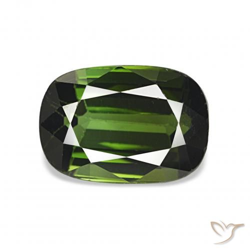 2.47ct Floresta Profunda Verde Turmalina, Almofada, VS