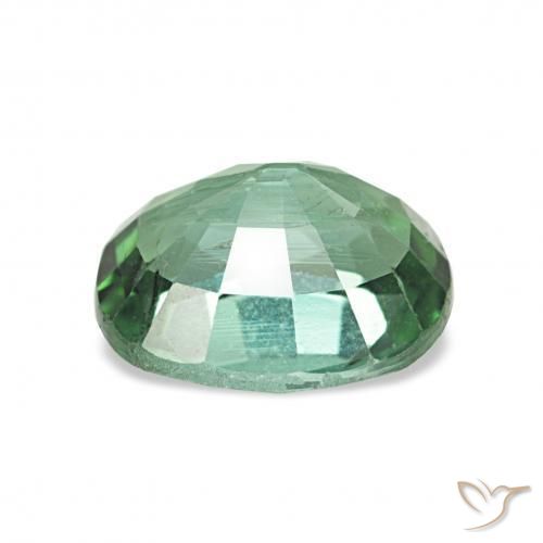 Turmalina Luz verde Natural 1.53ct, Almofada, VS