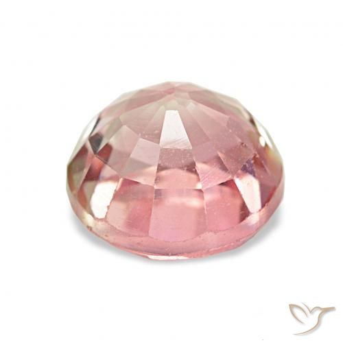 Turmalina Luz rosa Natural 2.06ct, Redondo, VS