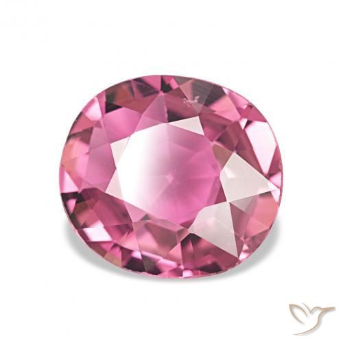 Turmalina rosa médio Natural 1.91ct, oval, VS