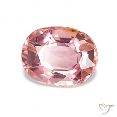 Turmalina Rosa chiclete Natural 1.45ct, Almofada, VS