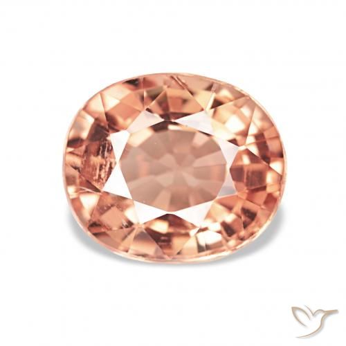 1.82ct Laranja Médio Turmalina, oval, VS