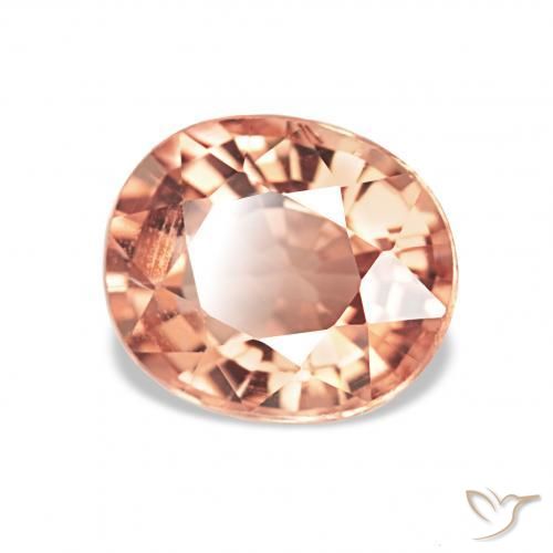 Turmalina Laranja Médio Natural 1.82ct, oval, VS