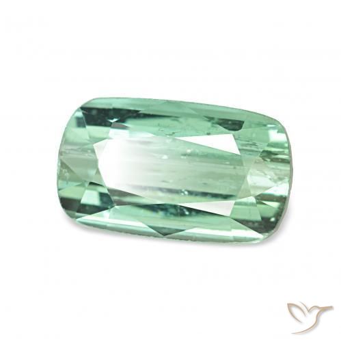 Turmalina Menta verde Natural 1.80ct, Almofada, VS