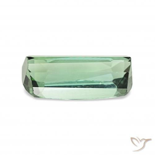 Turmalina Menta verde Natural 2.05ct, Almofada, VS