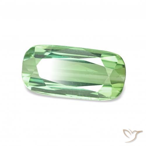 Turmalina Luz verde Natural 2.21ct, Almofada, VS