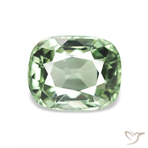 1.80ct verde quente Turmalina, Almofada, VS