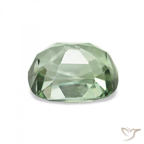Turmalina verde quente Natural 1.80ct, Almofada, VS