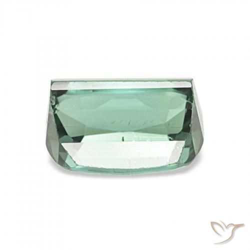 Turmalina Azul claro verde Natural 1.75ct, Almofada, VS
