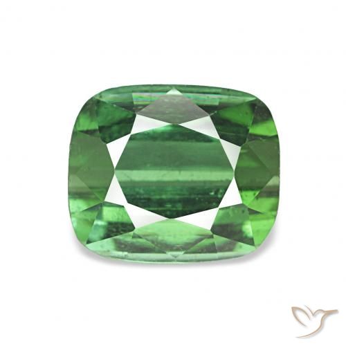 2.00ct Verde Turmalina, Almofada, VS