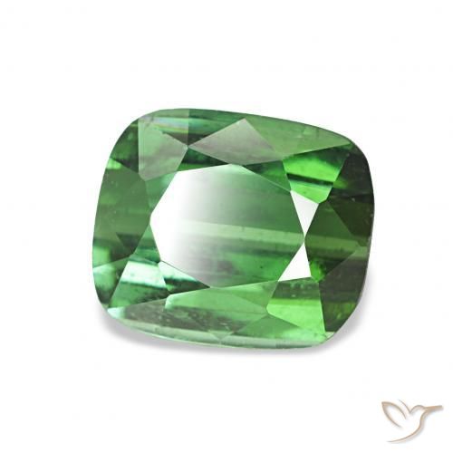 Turmalina Verde Natural 2.00ct, Almofada, VS