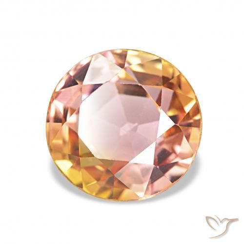 Turmalina Multicolorido Natural 2.03ct, Redondo, VVS