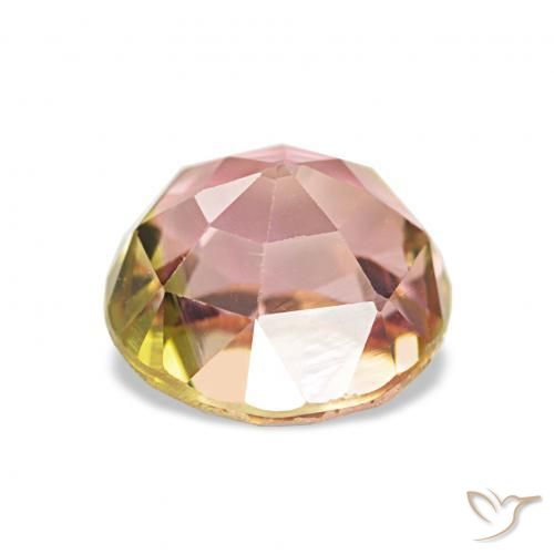 Turmalina Multicolorido Natural 2.03ct, Redondo, VVS