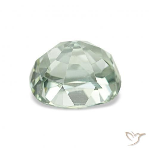Turmalina Luz verde Natural 1.64ct, Almofada, VVS