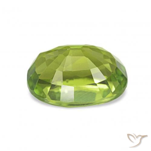 Turmalina verde vivo Natural 1.91ct, Almofada, VS