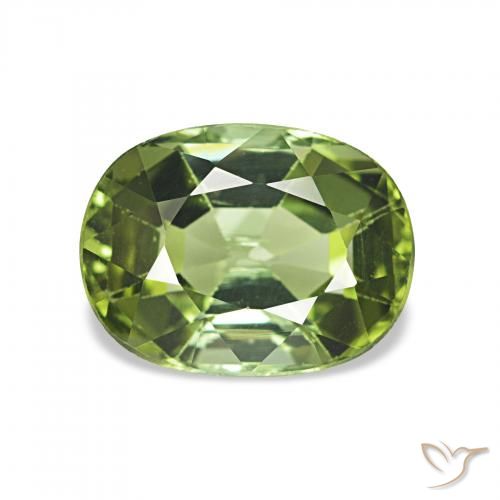 1.65ct Verde floresta Turmalina, Almofada, VS
