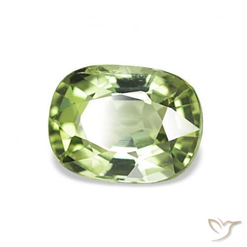 Turmalina Verde floresta Natural 1.31ct, Almofada, VS