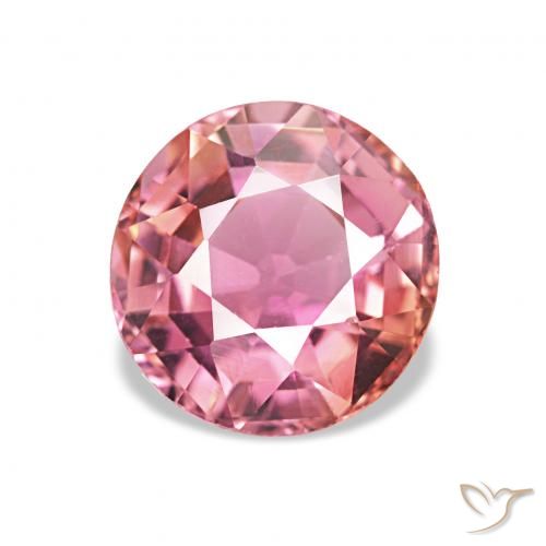1.50ct Tom rosa quente Turmalina, oval, VVS-VS