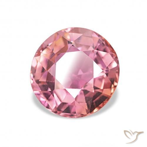 Turmalina Tom rosa quente Natural 1.50ct, oval, VVS-VS