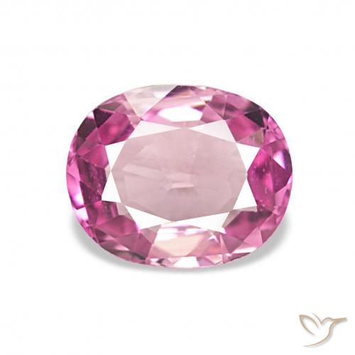1.12ct Rosa Intenso Turmalina, oval, VVS