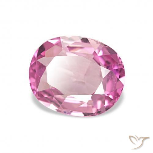 Turmalina Rosa Intenso Natural 1.12ct, oval, VVS