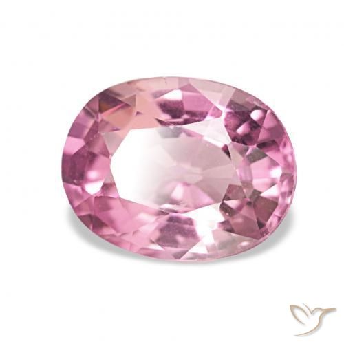 Turmalina Rosa chiclete Natural 1.40ct, oval, VVS