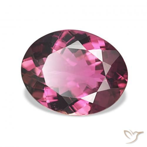 Turmalina Roxo Intenso Natural 2.01ct, oval, VVS-VS
