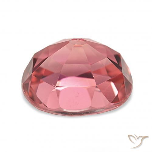 Turmalina Rosa escuro Natural 6.31ct, Almofada, VVS