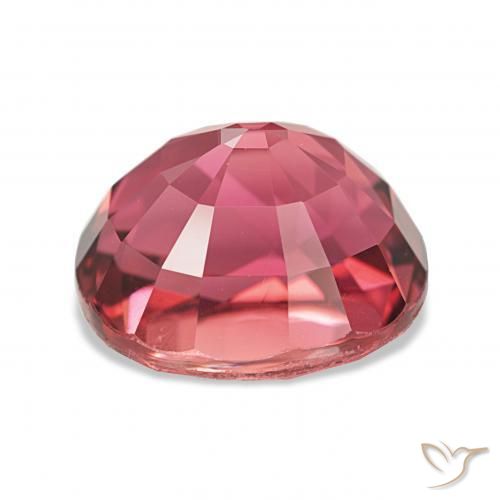 Turmalina Rosa choque profundo Natural 7.63ct, oval, IF