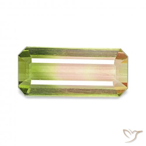 1.53ct Melancia Turmalina, Corte Esmeralda, VS