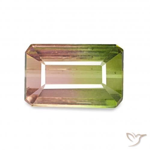 1.45ct Melancia Turmalina, Corte Esmeralda, VS