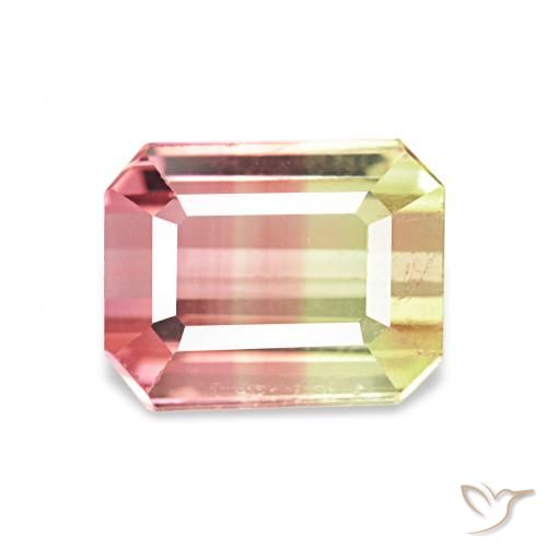 1.72ct Melancia Turmalina, Corte Esmeralda, VS
