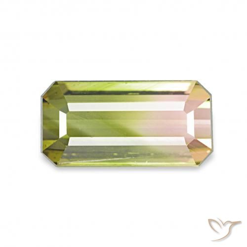 1.06ct Melancia Turmalina, Corte Esmeralda, VS