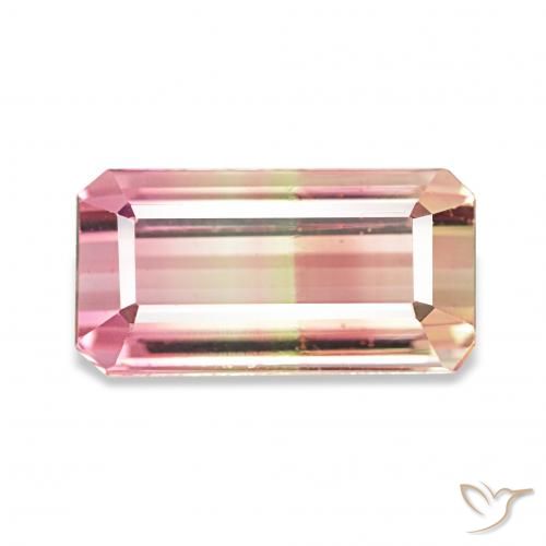 2.30ct Melancia Turmalina, Corte Esmeralda, VVS