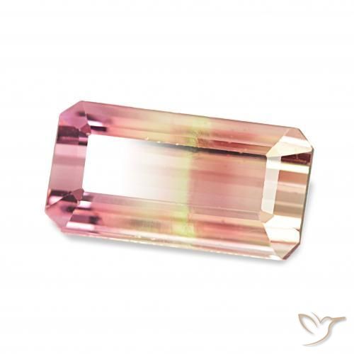 Turmalina Melancia Natural 2.30ct, Corte Octógono / Esmeralda, VVS