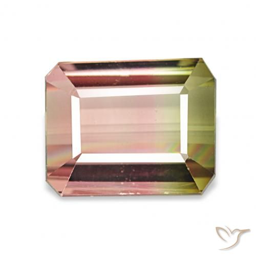 2.77ct Melancia Turmalina, Corte Esmeralda, VVS