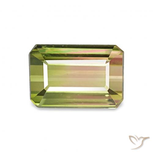 1.32ct Melancia Turmalina, Corte Esmeralda, VVS