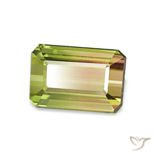 Turmalina Melancia Natural 1.32ct, Corte Octógono / Esmeralda, VVS