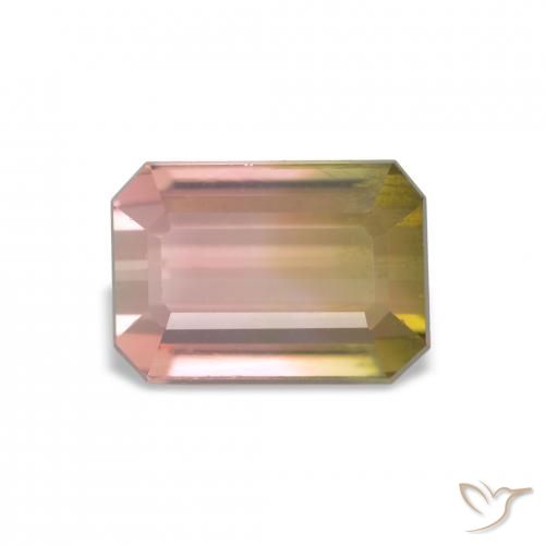 Turmalina Melancia Natural 2.04ct, Corte Octógono / Esmeralda, VVS
