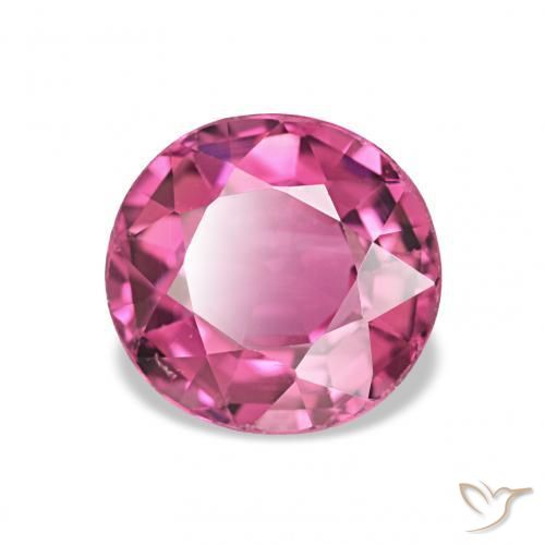 Turmalina Medium Dark-Pink Natural 1.19ct, oval, VVS-VS