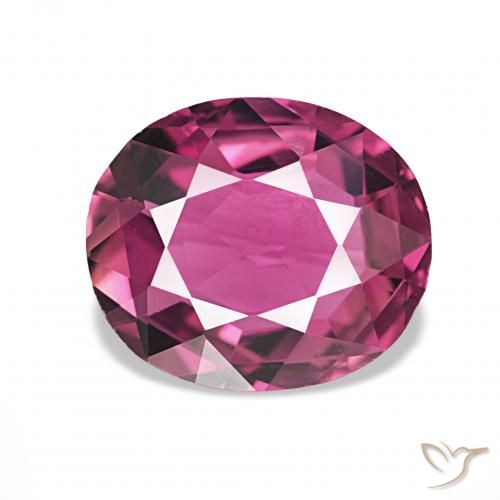 1.95ct roxo médio Turmalina, oval, VVS