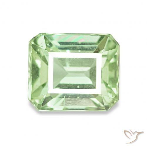 2.08ct Verde muito claro Turmalina, Corte Esmeralda, VVS-VS