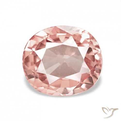 1.37ct Laranja Rosa Turmalina, oval, VVS-VS