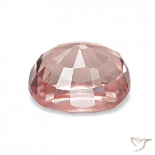 Turmalina Laranja Rosa Natural 1.37ct, oval, VVS-VS