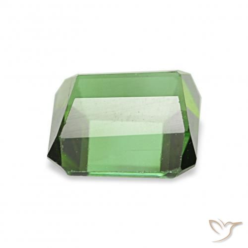 Turmalina Verde Natural 1.61ct, Corte Octógono / Esmeralda, VVS-VS