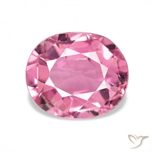 1.54ct Rosa quente Turmalina, oval, VVS-VS